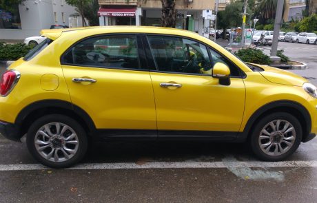 פיאט 500x חווית נסיעה