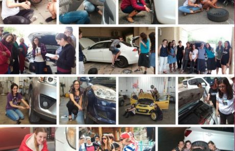 פעילות ליום האישה 2020 – סדנה בתחזוקת רכב